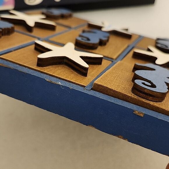 ISLAND STYLE SIGNS "Got Shave Ice" & Ocean Starfish TicTacToe Table Game Bundle - Picture 9 of 9